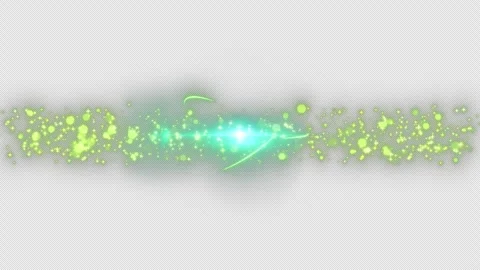 Lens flares and particles of light radiating outward from the center Video stock 342632815