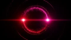 Lens Flares Spinning Forming Particles Ring Stock Motion Graphics  SBV-314538577 - Storyblocks