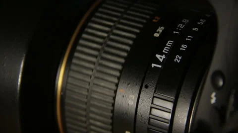 Lens Focus Adjustment Stock Footage 66257072