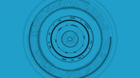 Lens focus interface graphic Stock Footage 47519054