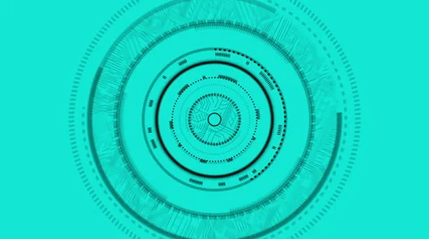 Lens focus interface graphic Stock Footage 47519230