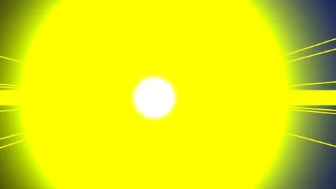 Lens Glimmer Glow Effect Stock Illustration