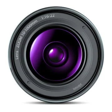 Lens Ilustração Stock