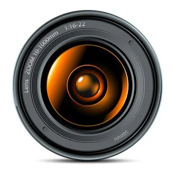 Lens Illustrazione stock