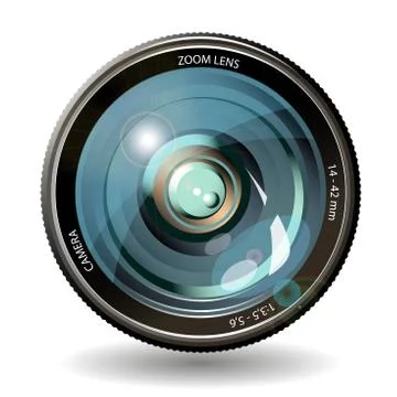 Lens Stock Illustration