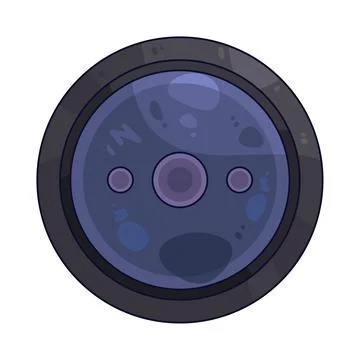 Lens illustration Stock Illustration