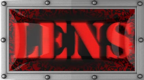 Lens on led Видео 8760242