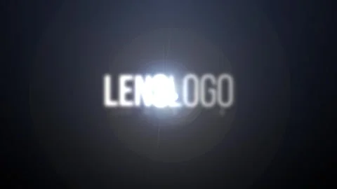 Lens Logo Animation Stock After Effects