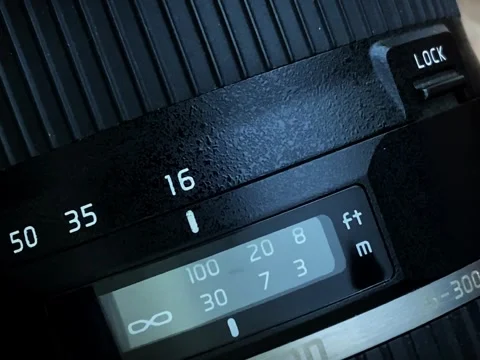 The lens of the modern projector that shines on the screen. Stock Footage 326486363