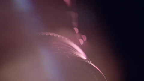 Lens mounted on a camera Stock Footage 278836198