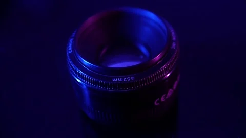 Lens neon Stock-Footage 131094163