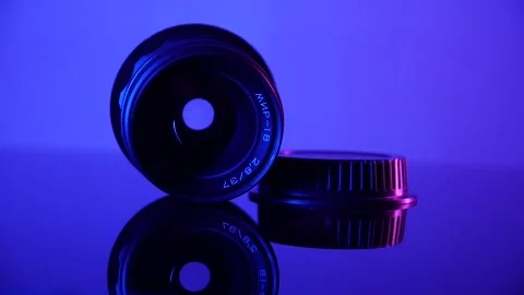 Lens neon Stock-Footage 131094181