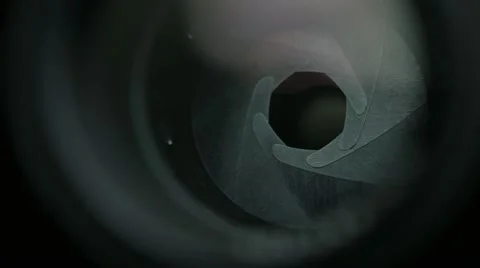 Lens operation Stock Footage 10915506