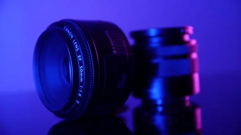 Lens. Photo Stock-Footage 131094265
