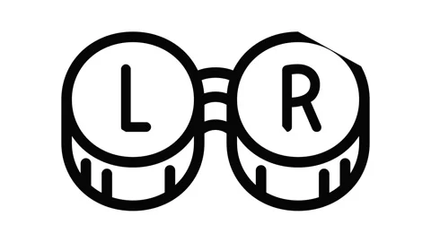 Lens plastic case icon animation Stock-Footage 152628486