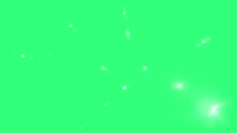 Lens Reflection Light Particles Overlay Green Screen Cinematic Optical Flare Video stock 330480108
