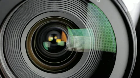 Lens zooming Stock Footage 10915544
