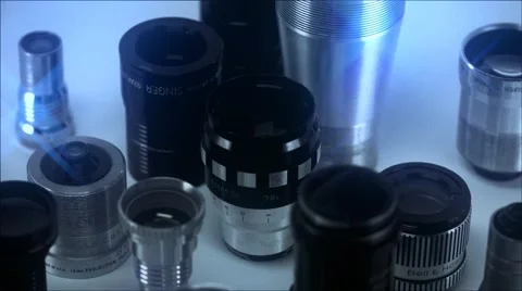 Lenses Spining Loop Stockbeeldmateriaal 68108833