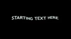 Lensflare n text Stock After Effects