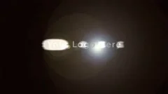 Lensflare n textzoom Stock After Effects