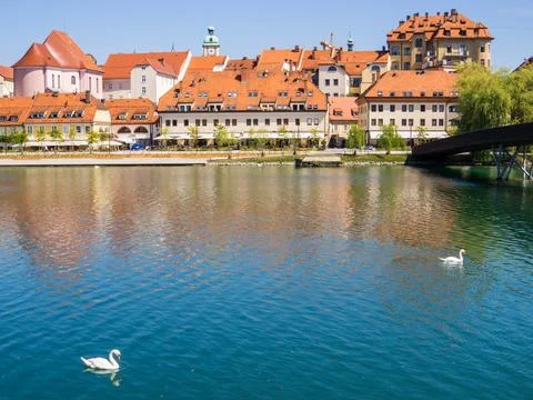 Lent, Maribor, Slovenia Stock Photos