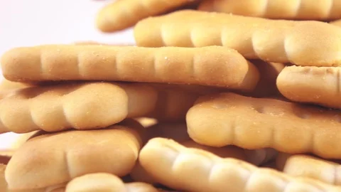 Lenten cookies in bulk Stock-Footage 87648849