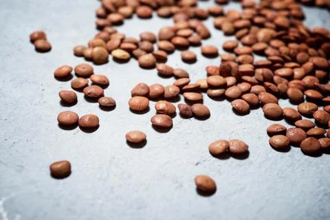 Lentils close up Foto stock