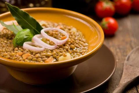 Lentils soup Stock Photos