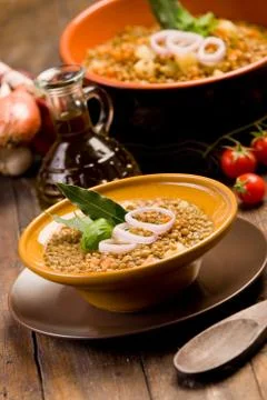 Lentils soup Stock Photos