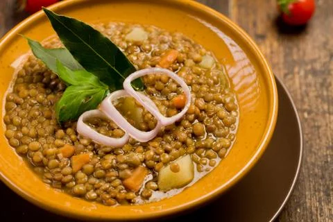 Lentils soup Stock Photos