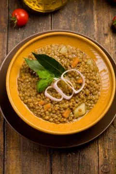 Lentils soup Stock Photos