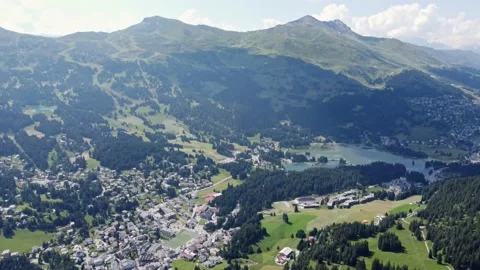 Lenzerheide Heidsee Video stock 160163136