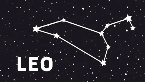 Leo - Animated zodiac Stock Footage 150933902