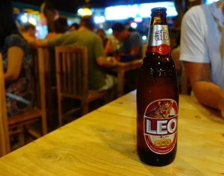 LEO Beer Stock Photos