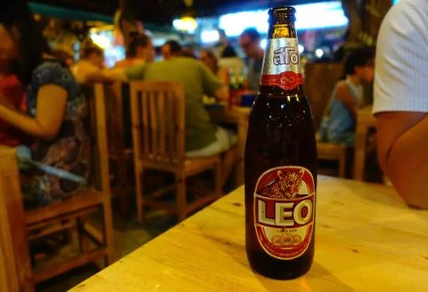 LEO Beer Stock Photos