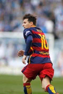 Leo Messi of FC Barcelona Stock Photos
