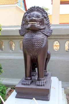 Leo statue Stock Photos