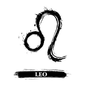 Leo symbol Stock Illustration