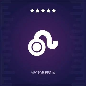 Leo vector icon Stock Illustration