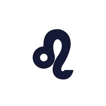 Leo vector icon, vector color simple illustration Stock Illustration