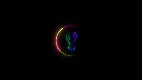 Leon line Location icon animation on white background Stock Footage 263965863