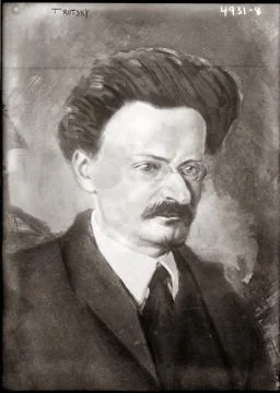 Leon Trotsky. Foto stock