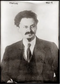 Leon Trotsky. Foto stock