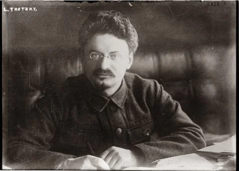 Leon Trotsky Foto stock