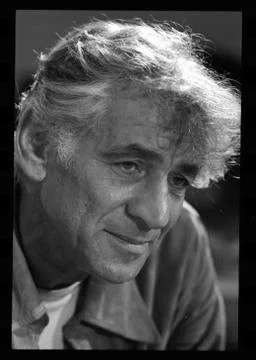 Leonard Bernstein Foto stock