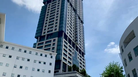 Leonardo building Sandton Video stock 170317719