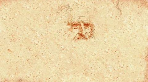 Leonardo Da Vinci 動画素材 12357856