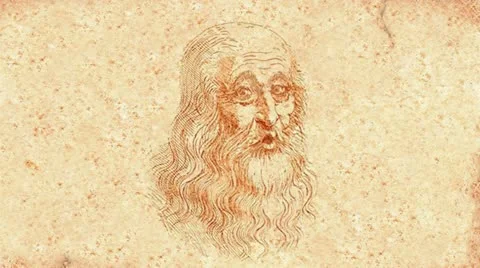 Leonardo Da Vinci Stock Footage 12361998