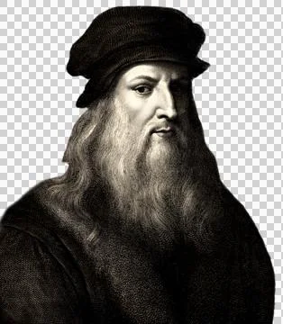 Leonardo da Vinci Ilustração Stock
