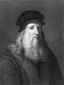 Leonardo Da Vinci Foto stock